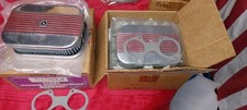 Nos Pair Bm Supercharger Side Draft Carburetor Filter Assemblies W Gaskets Nos Pair Bm Supercharger Side Draft Carburetor Filter Assemblies W Gaskets