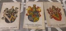 1910s SILKS Heraldic Crests Series Cards LOT