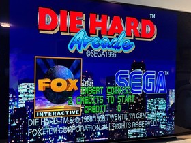 Sega ST-V w/ Die Hard Arcade and Winter Heat - mounted in Lions3 Acrylic Case