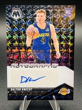 2024-25 Panini Mosaic-Dalton Knecht Rookie Autographs  Black Mosaic Prizm 1/1  