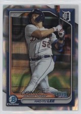 2024 Bowman Chrome Prospects Lava Refractor 181/399 Hao-Yu Lee #BCP-55 0x12