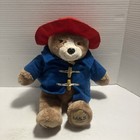 Paddington Bear Plush Blue Coat Red Hat Stuffed Animal Toy 12”