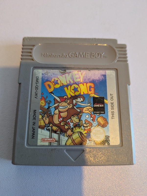 Nintendo Donkey Kong Game - Nintendo Game Boy - Cartridge Only - Tested