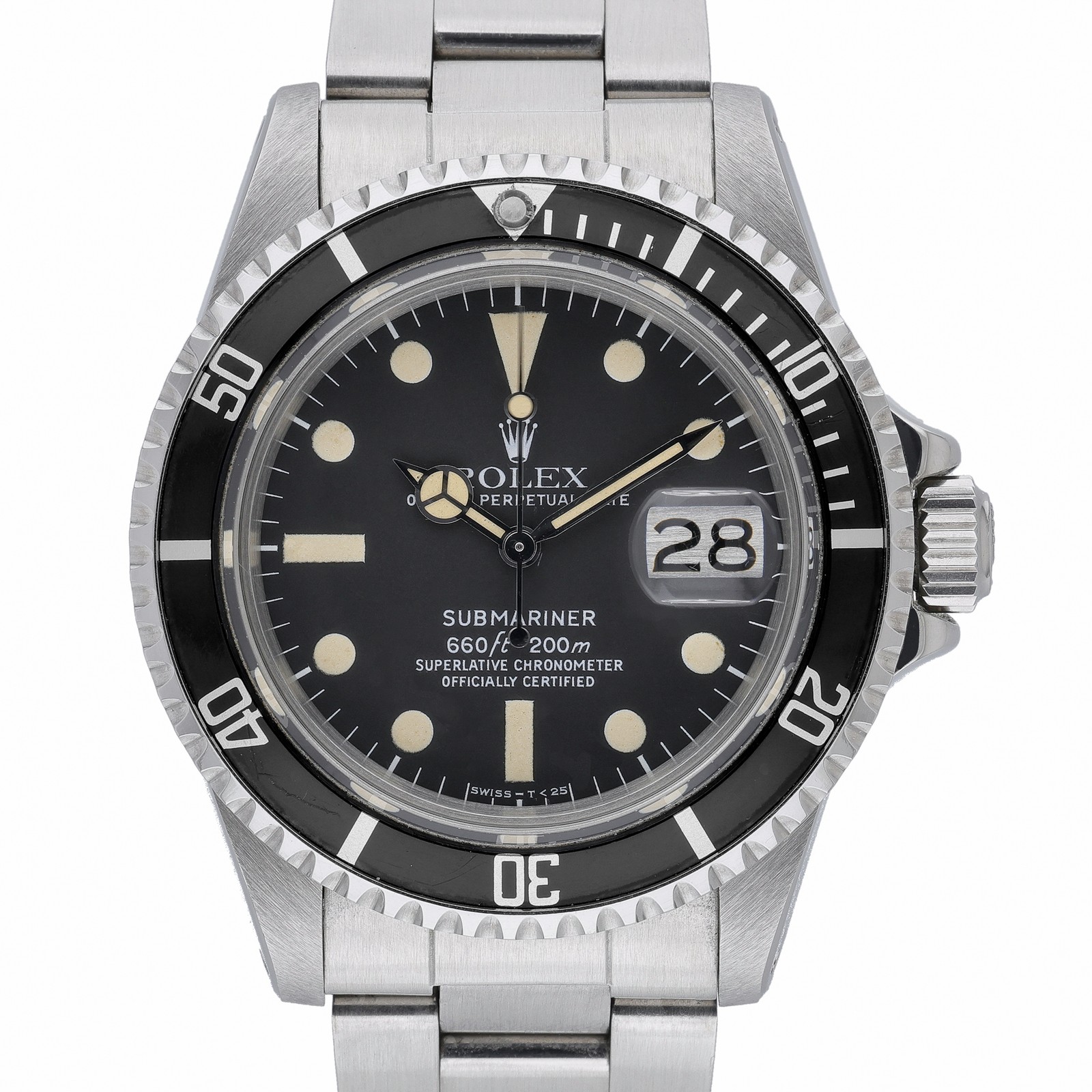 Rolex Submariner 1680 with Steel case