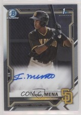 2021 Bowman Chrome Prospects Auto Ismael Mena #CPA-IM Auto 0d7t