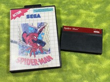 Sega Master System  Spider-Man Game  No Manual Works in US REGION FREE PAL !!!!!
