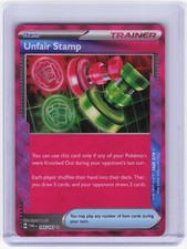 SV06: Twilight Masquerade #165/167 Unfair Stamp on eBay