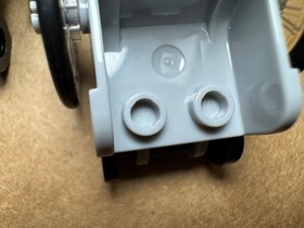 LEGO City Town Minifigure Wheelchair Accessory Light Bluish Gray LOT OF 2