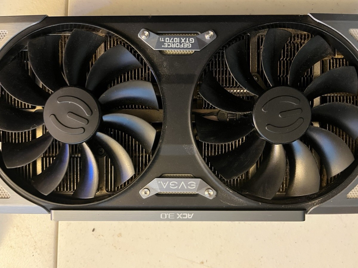 Graphics Card Nvidia 1070 Ftw EVGA GeForce GTX 1070 Ti FTW ULTRA