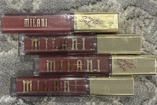 MILANI Amore Satin Matte Lip Cr me 0.22FLoz 09 VELVET. Lot Of 4