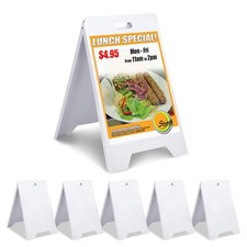 Yescom 19" x 32" A-Frame Signboard Folding Double Side Sandwich Board 6 Pack