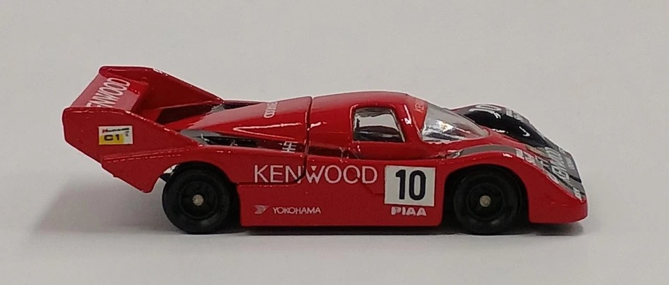 TOMY Tomica F36 Porsche 956 KENWOOD #10 1/66 Gulliver Model Car Japan Rare - Image 3 of 4