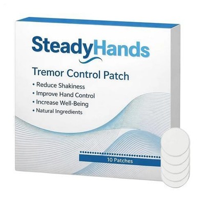 Steady Hands Tremorkontrollpflaster, Steady Hands Kontrollpflaster 10 Stück/Kar