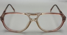 Safilo Contempora 652 57- 16- 145 Eyeglasses Frames Italy Vintage Red / Pink