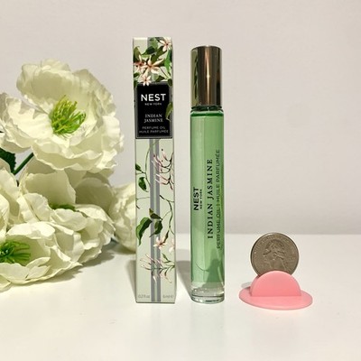 NEST Indian Jasmine Perfume Oil Travel Size Rollerball 6ml/0.2 fl oz New NIB