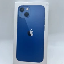 EMPTY RETAIL BOX ONLY ML9C3LL/A Apple iPhone 13 Blue 128GB Storage Model A2482 