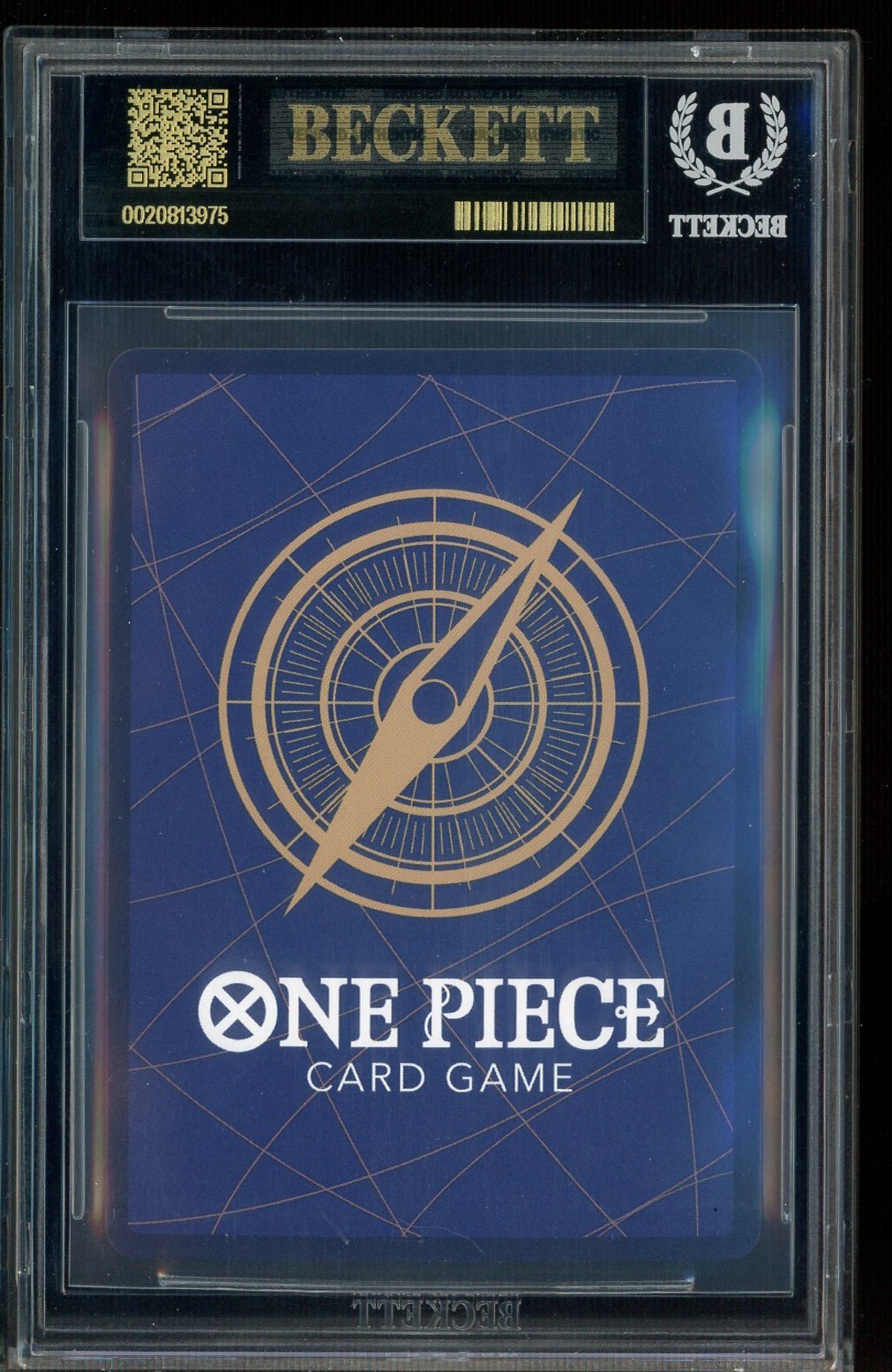 2026 One Piece EN OP15108 Nami Championship Regionals Top 64 BGS 10 BLACK LABEL view 2