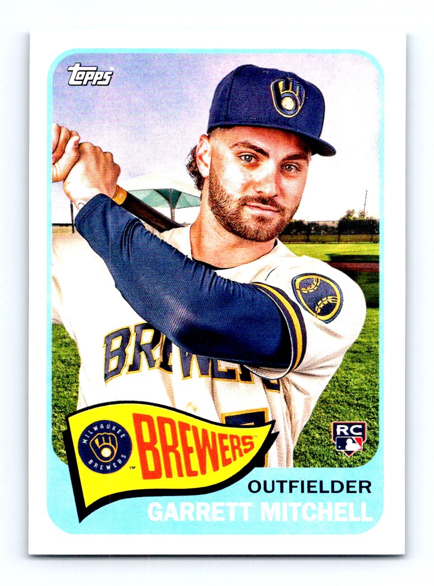 #199 2023 Topps Archives / Garrett Mitchell RC Brewers