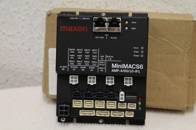 MAXON COMPACT 6-AXIS CONTROLLER AMP-4/50/10-IF1 Neu Rechnung MwSt