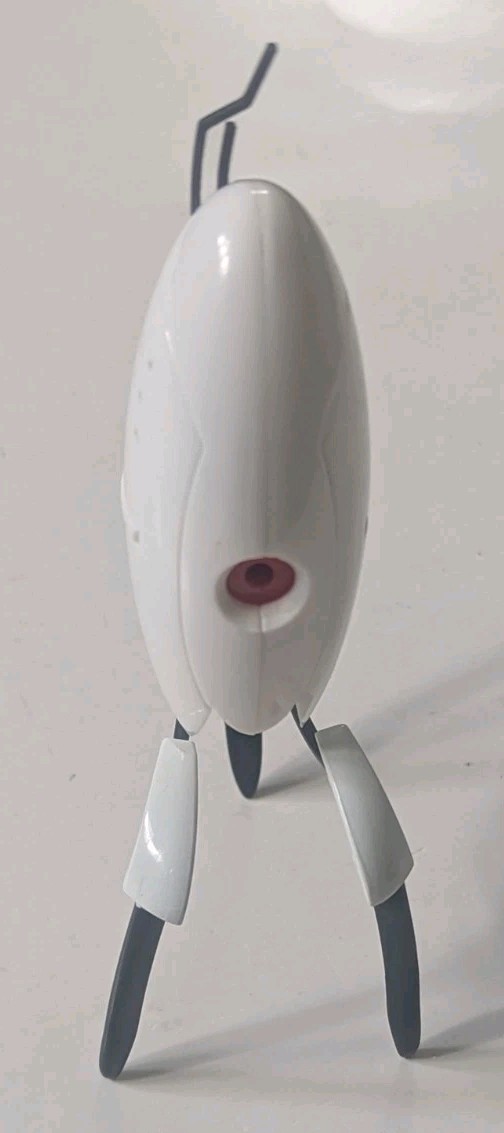 Portal 2 Talking Sentry Turret Aperature Laboratories, LED Flashlight, Pre-Owned
