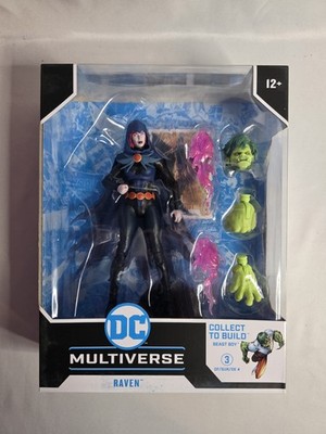 New McFarlane DC Multiverse Raven Titans 7'' Action Figure Beast Boy BAF In Stock