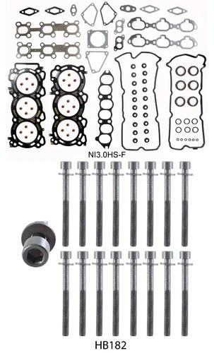 Zylinder Kopfdichtung Set für Infiniti Nissan I30 Maxima 3.0L Dohc 95-99 Ra / - Bild 1 von 5