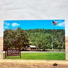 Vintage postcard ABRAHAM LINCOLN BOYHOOD HOME KNOB CREEK HODGENVILLE KENTUCKY