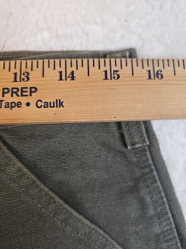 Carhartt Men's Washed Duck Work Dungaree Pants 31×34 - Picture 10 of 11