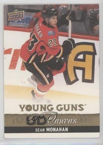 2013-14 Upper Deck UD Canvas Young Guns Sean Monahan #C218 Rookie RC