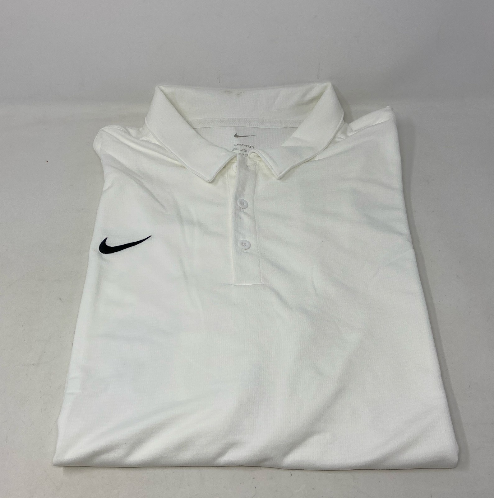 Nike Men’s Dri-FIT Franchise Polo Shirt CI4470-100 - White - XXL