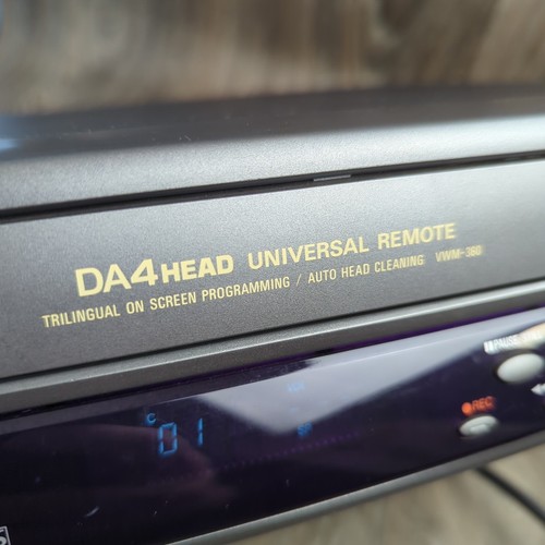 Sanyo Videorecorder VHS Kassettenspieler Recorder 4 Kopf VMW-360 getestet funktioniert ohne Fernbedienung  - Bild 8 von 9