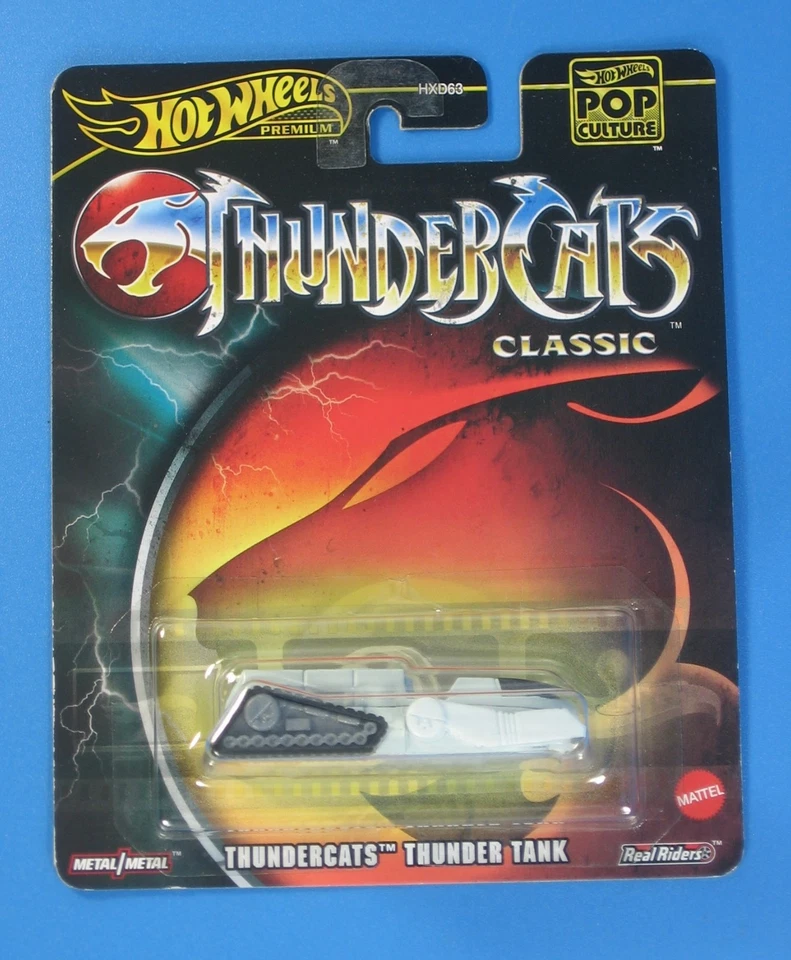 ThunderCats Hot Wheels Thunder Tank Die-Cast Metal Vehículo 2023 Clásico Mattel Foto 2 de 4