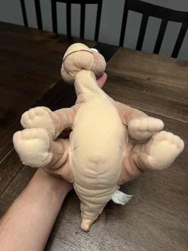 Land vor unserer Zeit Little Foot Plüsch braun Dinosaurier Sitzsack Spielzeug Kinder Film 10 Zoll - Bild 5 von 8