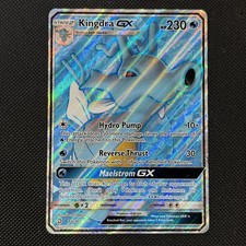 Pokemon Card Kingdra GX 66/70 Full Art Holo Rare Dragon Majesty NM+ on eBay