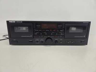 TASCAM 202 MKIII カセットデッキ Tascam - 202 MKIII - Professional Dual Cassette Deck | eBay