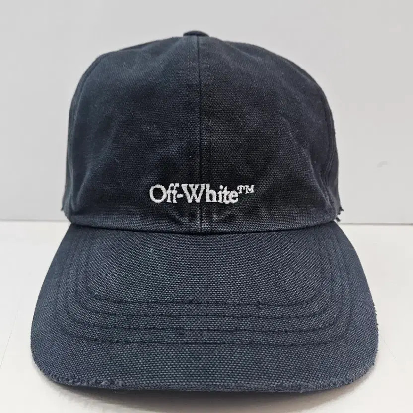 Off-White Black Logo Baseball Cap, Adjustable Str… - image 4