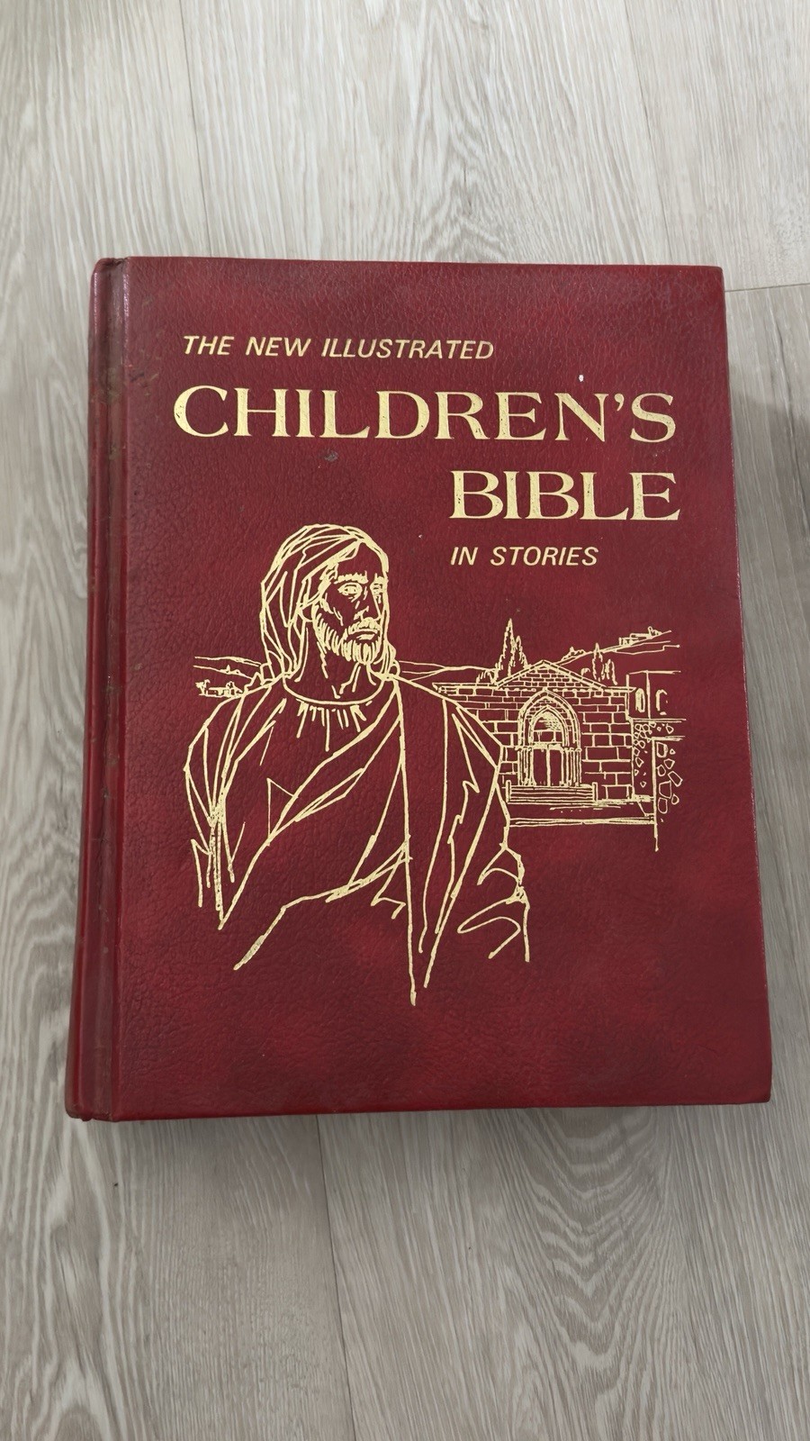 Vintage Illustrated Children's Bible In Stories Old & New Testament Vintage