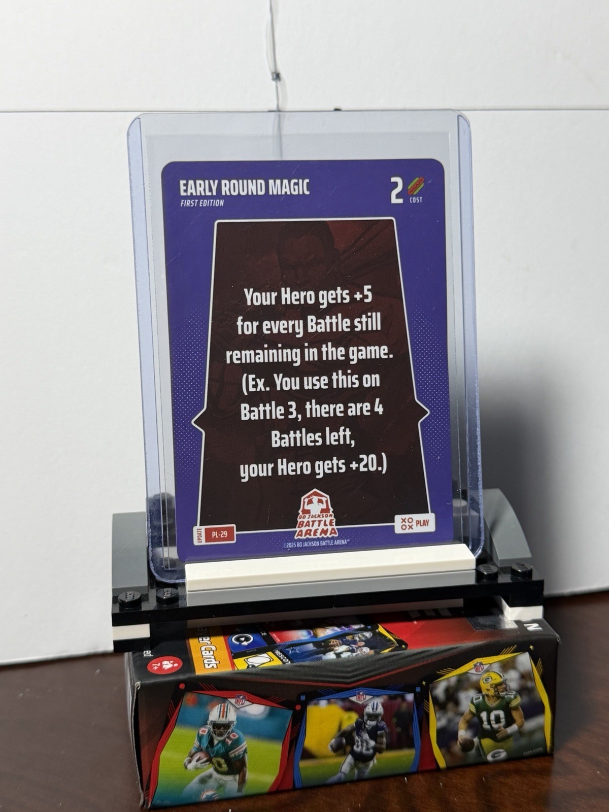 2025 BoBA Bo Jackson Battle Arena Update SP Play Card #PL-29 Early Round Magic