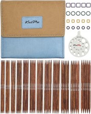 KnitPro Ginger 6" 15cm Grande Double Pointed Knitting Needle Set