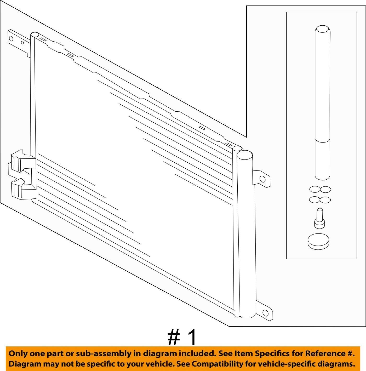 2015-2020 Audi A3 AC Condenser 84k OEM