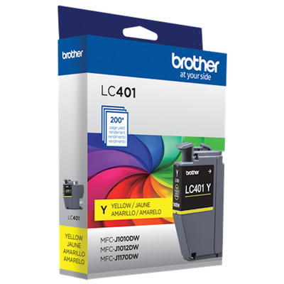 Brother Genuine LC401 Standard Color Ink Cartridge OEM Fast ship C/M/Y/BK