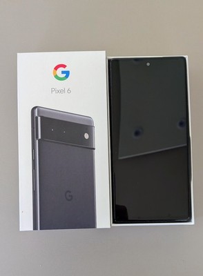 Google Pixel 6 - 128GB - Stormy Black (Ohne Simlock) in OVP 