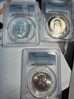 US Franlin Halfs 1953 PCGSms63, 1954 PCGSMS62, 1955PCGS MS64FBL