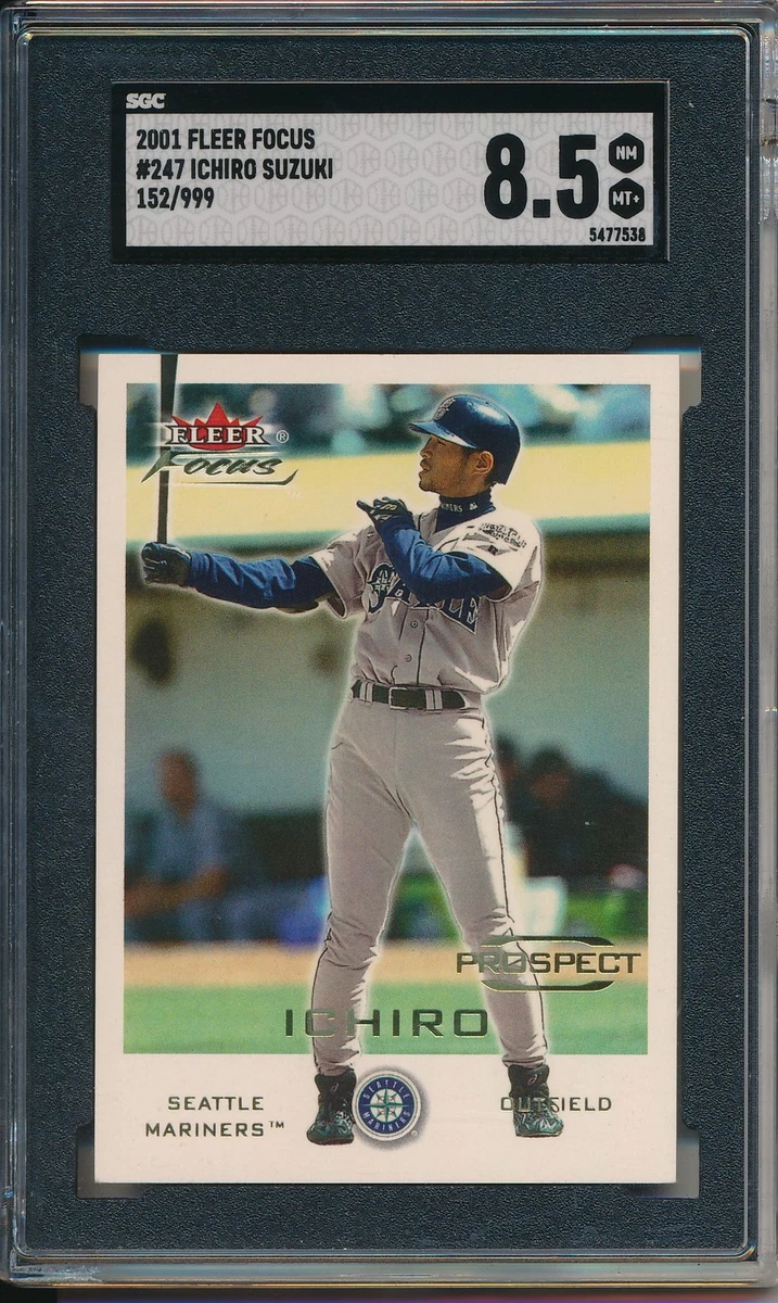 Fleer Ichiro Suzuki Seattle Mariners Baseball Sports Trading Cards