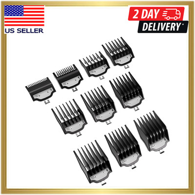 Professional for Wahl Clipper Guards Set, 10 Pcs Coded Cutting Guides #3170-400-