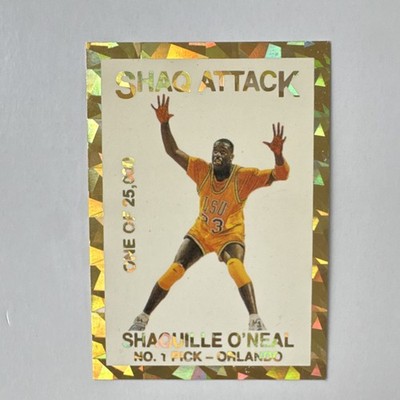 1992 Classic Draft Picks Shaquille O'Neal Promo 2 of 6 Limited LSU Tigers