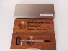 Weinthermometer in edlem Holzkasten Originalverpackung Thermometer Geschenk Idee