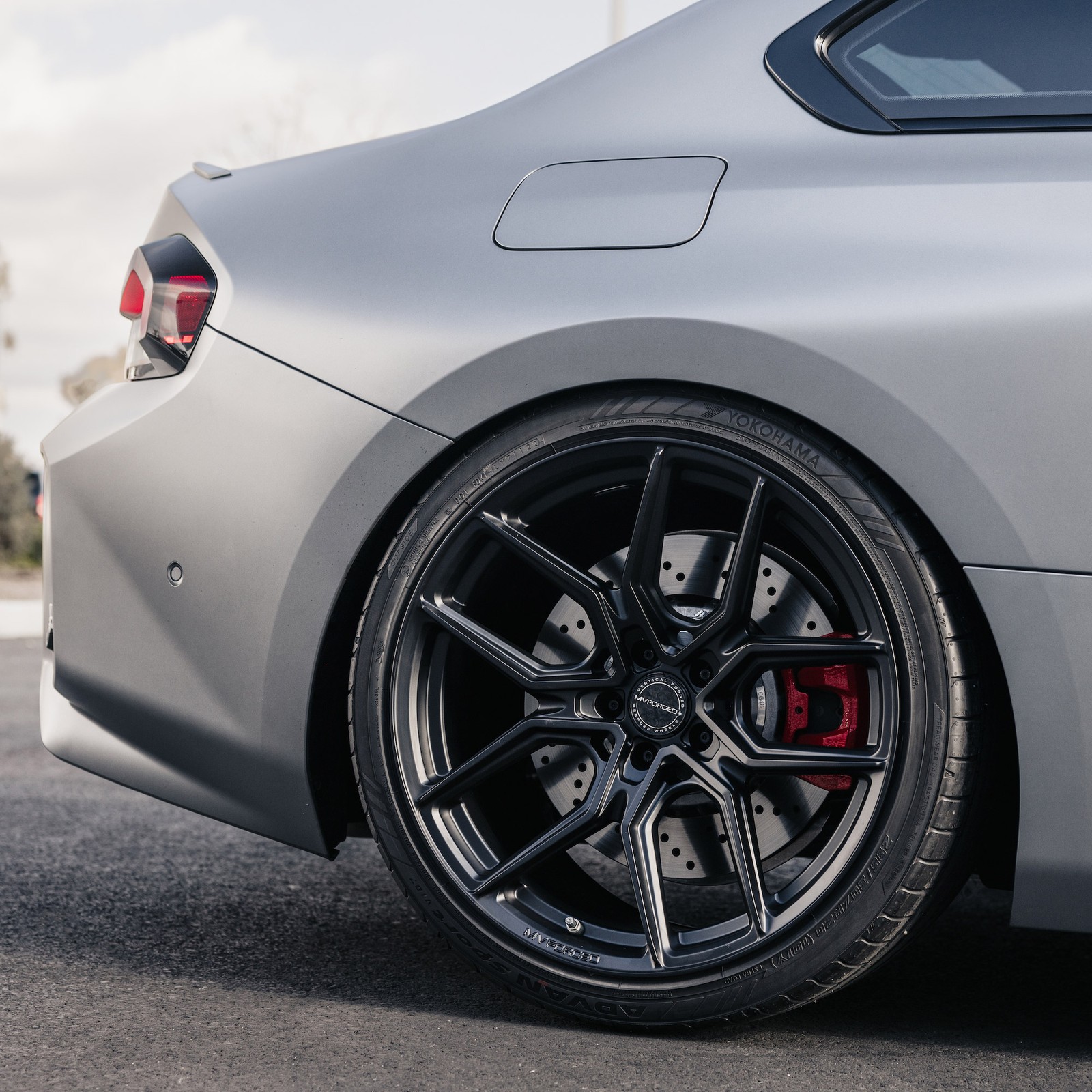 22" MV Forged MVF5 Black 22X9 22X10.5 Concave Wheels Rims Fits BMW i8