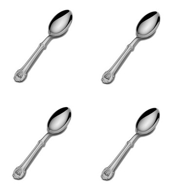 Wallace Napoleon Bee 18/10 Stainless Steel 6 3/8'' Teaspoon (Set of Four)
