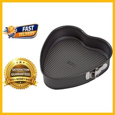 Moule à Gâteau Coeur avec Charnière Zenker - Acier 27x25 cm, Pâtisseries Faciles